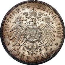5 Mark 1907 F   "Wurtenberg"