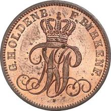 3 Pfennig 1858 B   (Birkenfeld)
