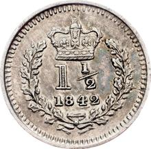 1 1/2 Pence 1842   