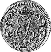1 Kopek 1755    "Elizabeth 's Monogram" (Pattern)