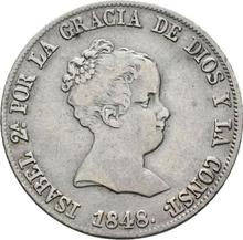 4 Reales 1848 M CL 