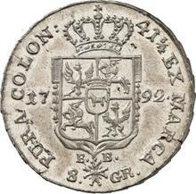 2 Zlote (8 Groszy) 1792  EB 