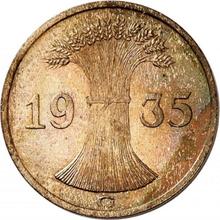 1 Reichspfennig 1935 G  