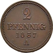 2 fenigi 1837 A  