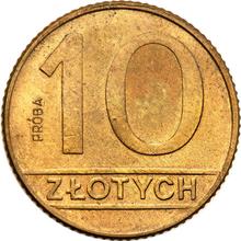 10 Zlotych 1989 MW   (Pattern)
