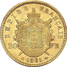 20 Francs 1861 A  