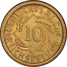 10 reichspfennig 1935 A  