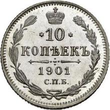 10 kopiejek 1901 СПБ АР 