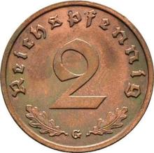 2 рейхспфеннига 1940 G  