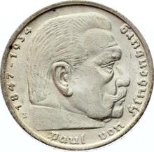 5 Reichsmark 1937 E  