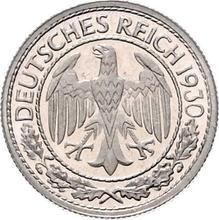 50 Reichspfennig 1930 G  