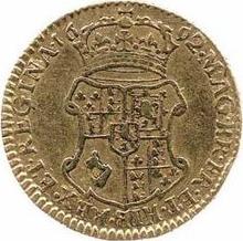 Half Guinea 1692    "Second busts"