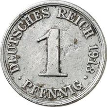 1 Pfennig 1918 F  