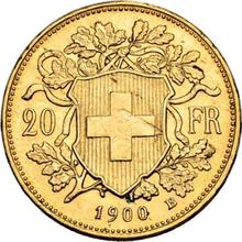 20 Francs 1900 B   "Vreneli"