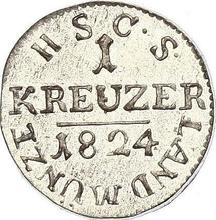 1 Kreuzer 1824  S 
