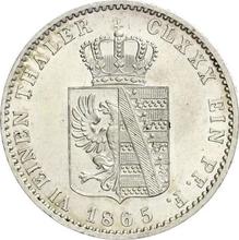 1/6 Thaler 1865 A  