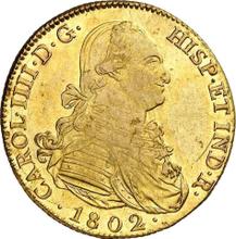 8 Escudos 1802 M FA 