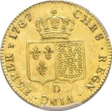Double Louis d'Or 1787 D  