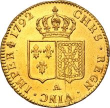 Double Louis d'Or 1792 A  