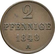 2 Pfennig 1848 A  