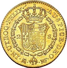 2 Escudos 1793 M MF 