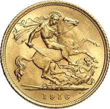 Half Sovereign 1916 S  