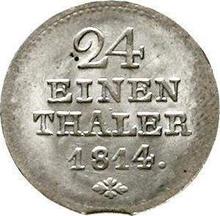 1/24 Thaler 1814   