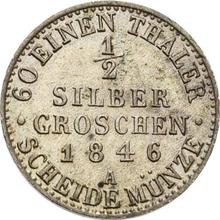 1/2 Silber Groschen 1846 A  
