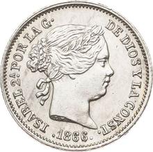 10 Céntimos de escudo 1866   