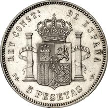 5 Pesetas 1894  PGV 