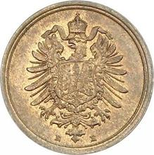 1 Pfennig 1886 E  