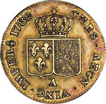 Doppelter Louis d'or 1788 A  