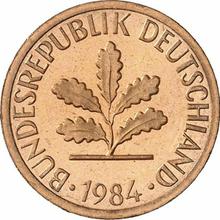 1 Pfennig 1984 J  