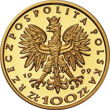 100 Zlotych 1999 MW  ET "Sigismund II August"