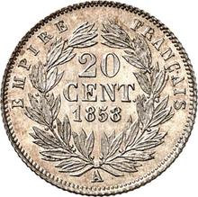 20 Centime 1858 A  