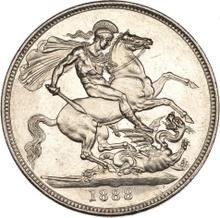 1 Krone 1888   JEB "Jubiläumsporträt"