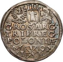 3 Gröscher 1592  IF  "Posen Münzstätte"