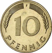 10 Pfennig 1988 F  