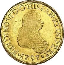 8 Escudos 1757 G J 