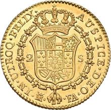 2 Escudos 1807 M FA 