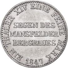 Thaler 1847 A   "Mining"