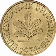 10 fenigów 1976 D  