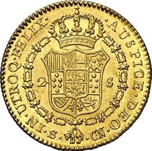 2 Escudos 1793 S CN 