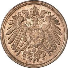 1 Pfennig 1899 D  