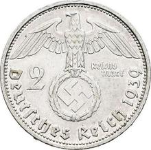 2 Reichsmark 1939 G  