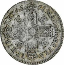 Shilling 1668    "First laureated bust"