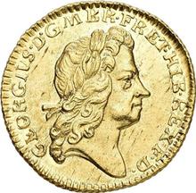 Half Guinea 1725    "Second laureate bust"
