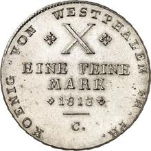 Thaler 1813 C   "Small laurel wreath"