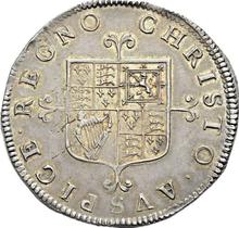 1/2 кроны (Полукрона) без года (no-date-1662)    "Первая чеканка"