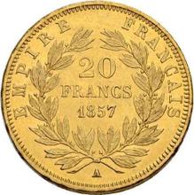 20 Francs 1857 A  
